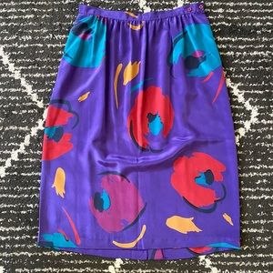Gorgeous vintage paint splatter skirt